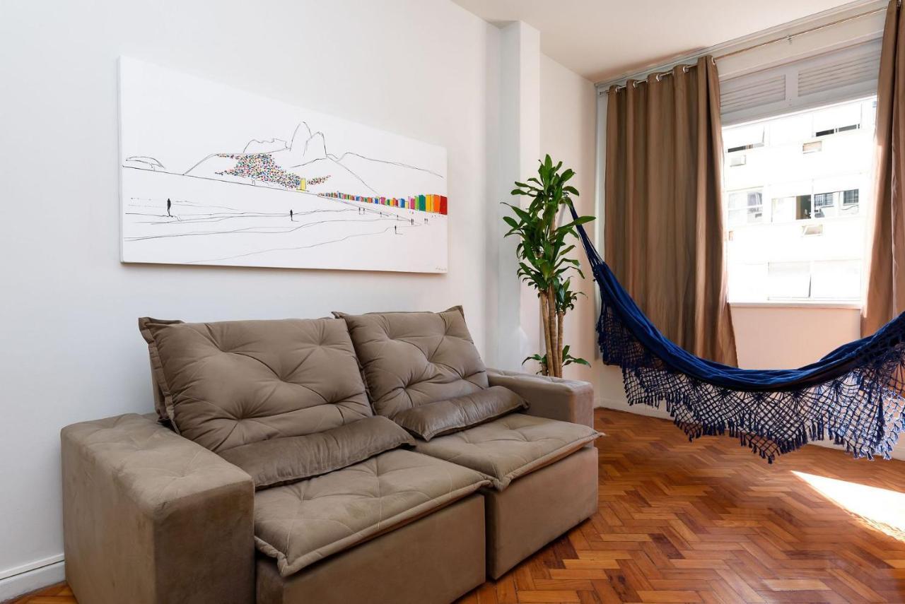 2 Quartos Em Copacabana C/ Vista-Mar | Pj 135/808 ริโอเดจาเนโร ภายนอก รูปภาพ